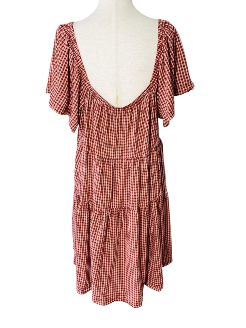 OLD NAVY Tiered Swing Mini Dress - Picture 3 of 5